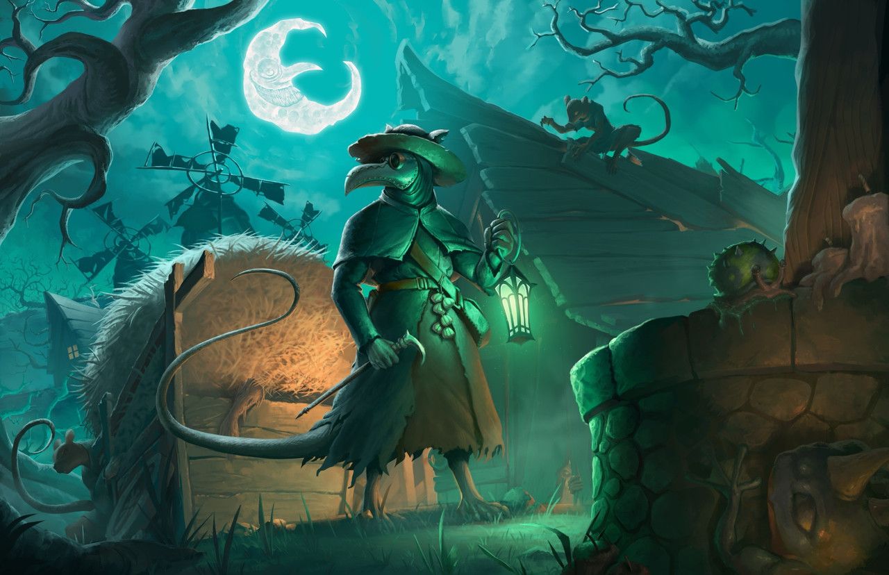 Underneath the Crooked Moon: Bubonia