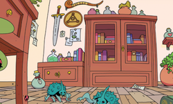 Teeny-Weeny Problem in the Witch's Workshop